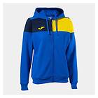 Joma Crew V Full Zip Sweatshirt Blå S Kvinna