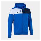 Joma Crew V Full Zip Sweatshirt Blå 7-8 Years Pojke