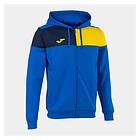 Joma Crew V Full Zip Sweatshirt Blå 7-8 Years Pojke