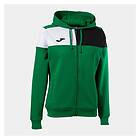 Joma Crew V Full Zip Sweatshirt Grönt 2XL Kvinna