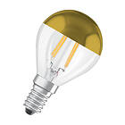 Ledvance LED Krone topp spegelglödtråd 4W 827 380 lumen E14, guld
