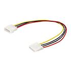 Luxorparts Förlängningskabel 4-pin Molex