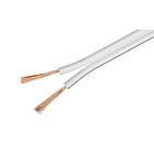 Luxorparts Högtalarkabel 2,5 mm² Vit 50 m