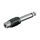 Luxorparts 39191 Ljudadapter RCA till 6,3 mm Mono