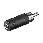 Luxorparts Ljudadapter RCA till 3,5 mm Mono