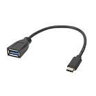 Luxorparts OTG-adapter USB-C till USB 0,2 m