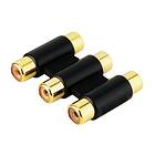 Luxorparts RCA-block x3