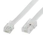 Luxorparts Telefonkabel RJ45 till RJ11 6,0 m