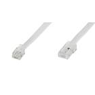 Luxorparts Telefonkabel RJ45 till RJ11 6 m