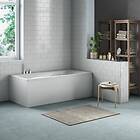 Comfornette Florida Hö MedBland Elipse FLORIDA-H-E 190x90cm (Vit)