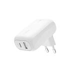 Belkin 42W Dual väggladdare 30W USB-C PD/PPS + 12W USB-A