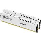 Kingston Fury Beast White DDR5 6000MHz 2x32GB (KF560C30BWK2-64)