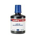 Edding Bläckrefill märkpennor 100ml T100 blå