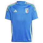 Adidas Italy 23/24 Junior Short Sleeve T-shirt Home Blå 11-12 Years