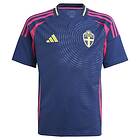 Adidas Sweden 23/24 Junior Short Sleeve T-shirt Away Blå 9-10 Years