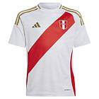 Adidas Peru 23/24 Junior Short Sleeve T-shirt Home Vit 7-8 Years