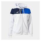 Joma Crew V Full Zip Sweatshirt Vit XL Kvinna