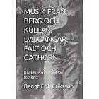 Bengt Erik Eriksson: Musik från berg och kullar, dalgångar, fält gathörn rockmusikens dolda historia