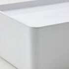 IKEA KUGGIS låda med lock 13x18x8 cm