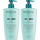 Kerastase Résistance Bain Force Architecte Shampoo 2x500ml