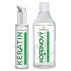 Clinical Keratin treatment Caffeine shampoo Set  