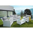 deNoord Loungegrupp Marino Utomhus 146 cm 1012553
