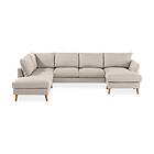 Scandinavian Choice U-soffa Trend 3-sits Soffa m Schäslong V+Divan H Beige 564745