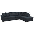 Scandinavian Choice L-soffa 3-sits Crazy Kuvertkuddar Höger med Blå 563894