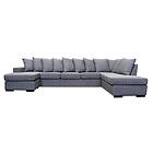 Scandinavian Choice U-soffa Nebraska Kuvertkuddar Large Höger Ljusgrå 528308