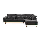 Scandinavian Choice L-soffa Copenhagen Sammet 2,5-sits 1490140