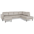 Scandinavian Choice U-soffa Runsala Höger Beige 537389