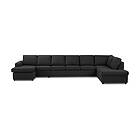 Scandinavian Choice U-soffa Crazy XXL Gigant Höger Antracitgrå 545610