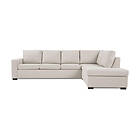 Scandinavian Choice 3-sitssoffa Crazy med Divan L-soffa Höger Beige 506179