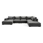 Bloomington U-modulsoffa Dubai med Divan Sammet Vänster 697048