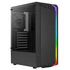 Aerocool Bionic v1 Midi-Tower, RGB, Tempered Glass schwarz ACCM-PV34013.11