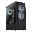 Aerocool Quantum Mesh v1 Midi-Tower, Tempered Glass schwarz ACCM-PV31013.11