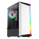 Aerocool Bionic v2 Midi-Tower, RGB, Tempered Glass schwarz/weiß ACCM-PV34113.21