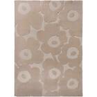 Marimekko Unikko ullmatta Light Beige, 170x240 cm