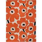 Marimekko Unikko ullmatta Orange Red, 170x240 cm