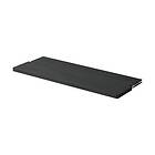 Massproductions Gridlock Deep Shelf W800 hyllplan Black stained Ash