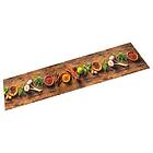 vidaXL Köksmatta maskintvättbar kryddor 60x180 cm sammet 4005606