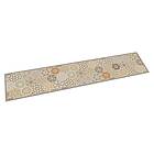 vidaXL Köksmatta maskintvättbar Hexagon pastell 60x300 cm sammet 4005631
