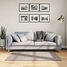 vidaXL Ryamatta PAMPLONA lång lugg modern beige 120x120 cm 375211