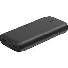 Belkin Boostcharge 32w Pd Pps 4-port Powerbank 26,000milliampere Hour Svart