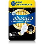 Always Ultra Secure Night Extra bindor 20 st