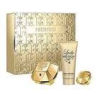 Paco Rabanne Lady Million Parfymset (80ml edp, 100ml parfymerad kroppslotion, 5ml edp)