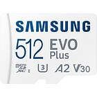 Samsung EVO Plus microSD/SD 160MB/s 512GB