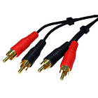 Cables Direct Twin 2RCA - 2RCA 2m