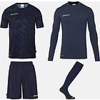 Uhlsport Prediction Goalkeeper Set Blå 140 cm