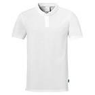Uhlsport Essential Prime Short Sleeve Polo Vit 3XL Man